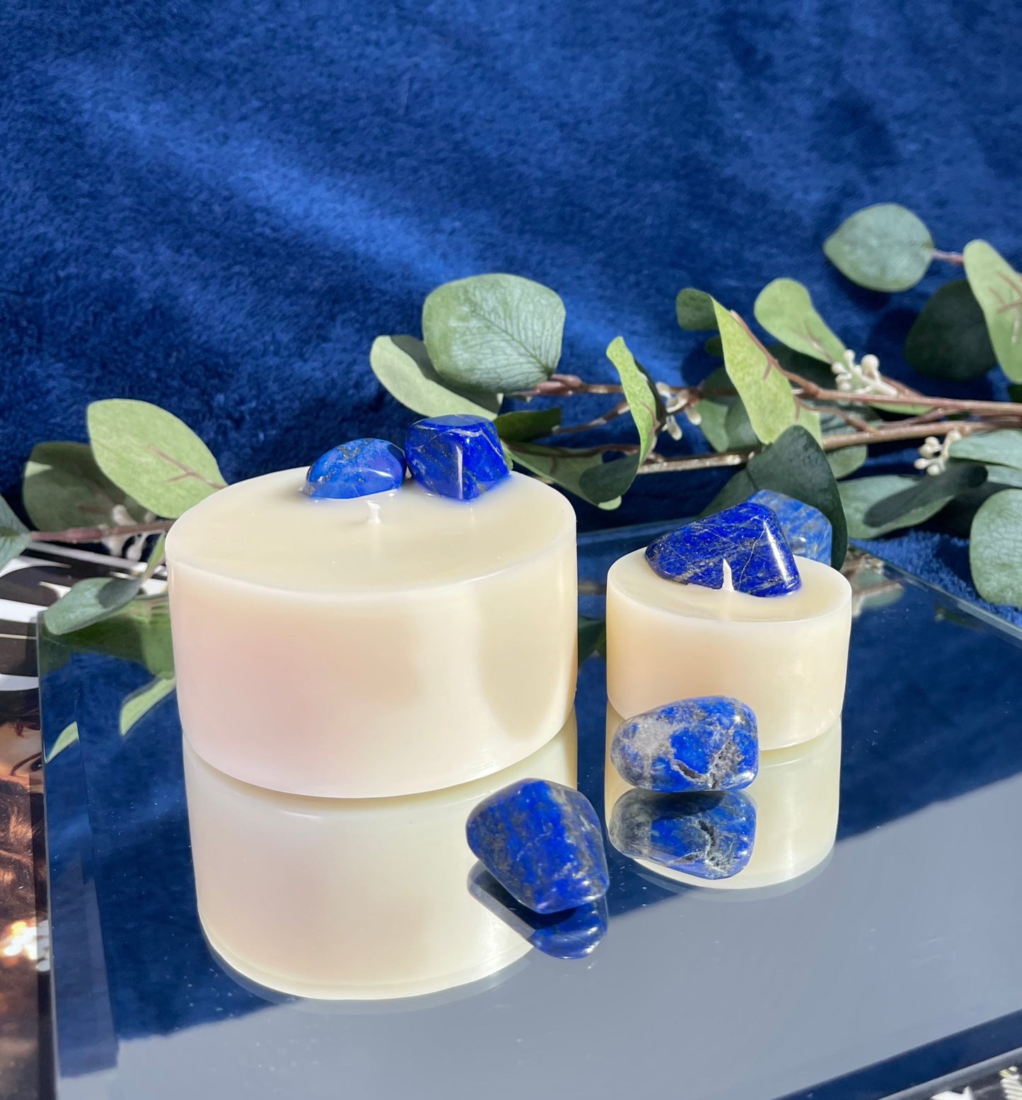 BLUE LAPIS LAZULI | Standard - Chill Flame Candle Studio