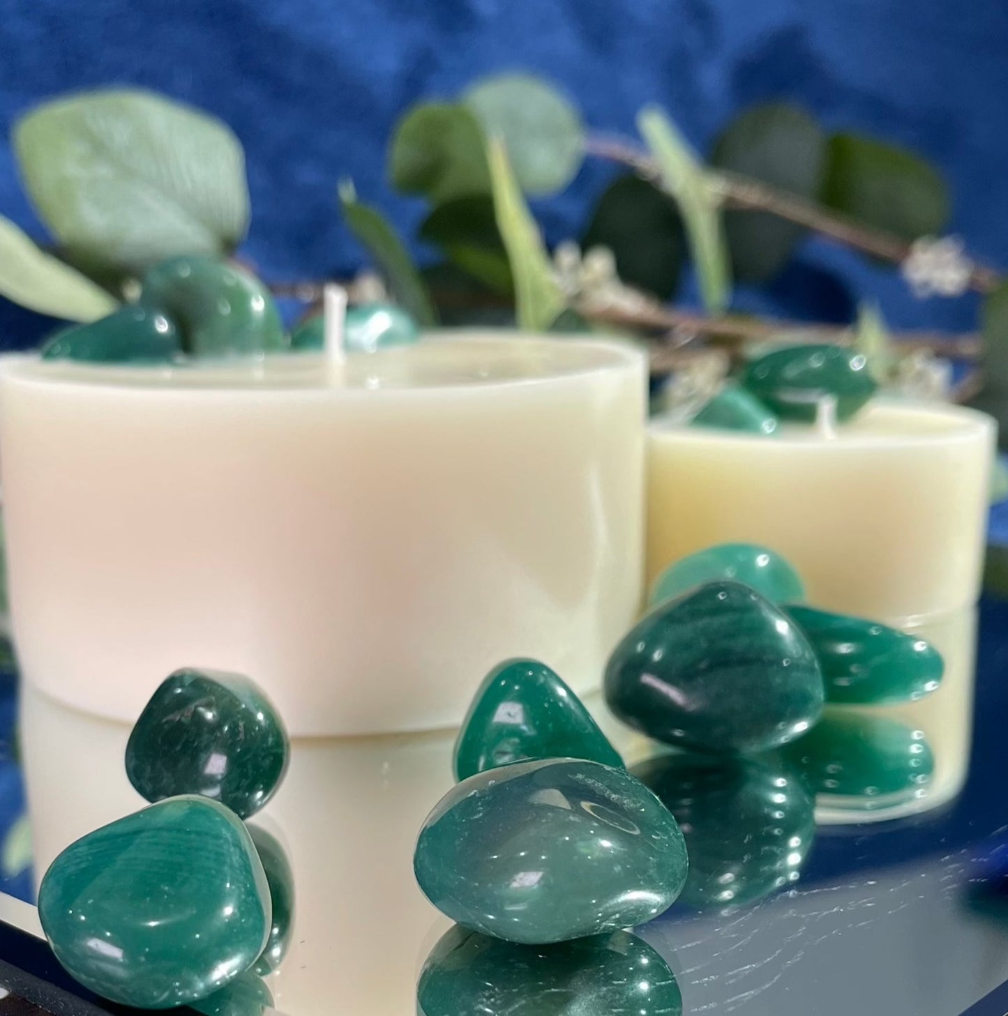 GREEN AGATE | Mini - Chill Flame Candle Studio