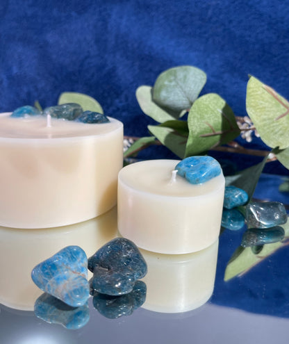 SKY APATITE | Mini - Chill Flame Candle Studio