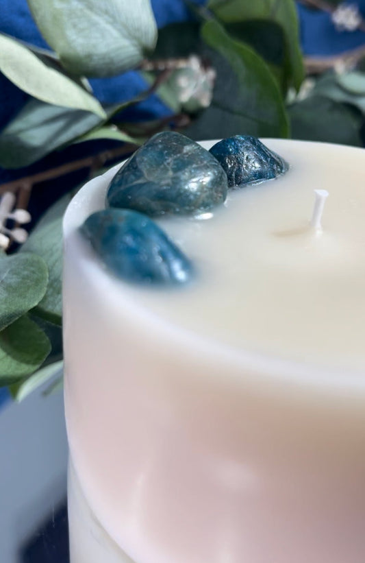 SKY APATITE | Standard - Chill Flame Candle Studio