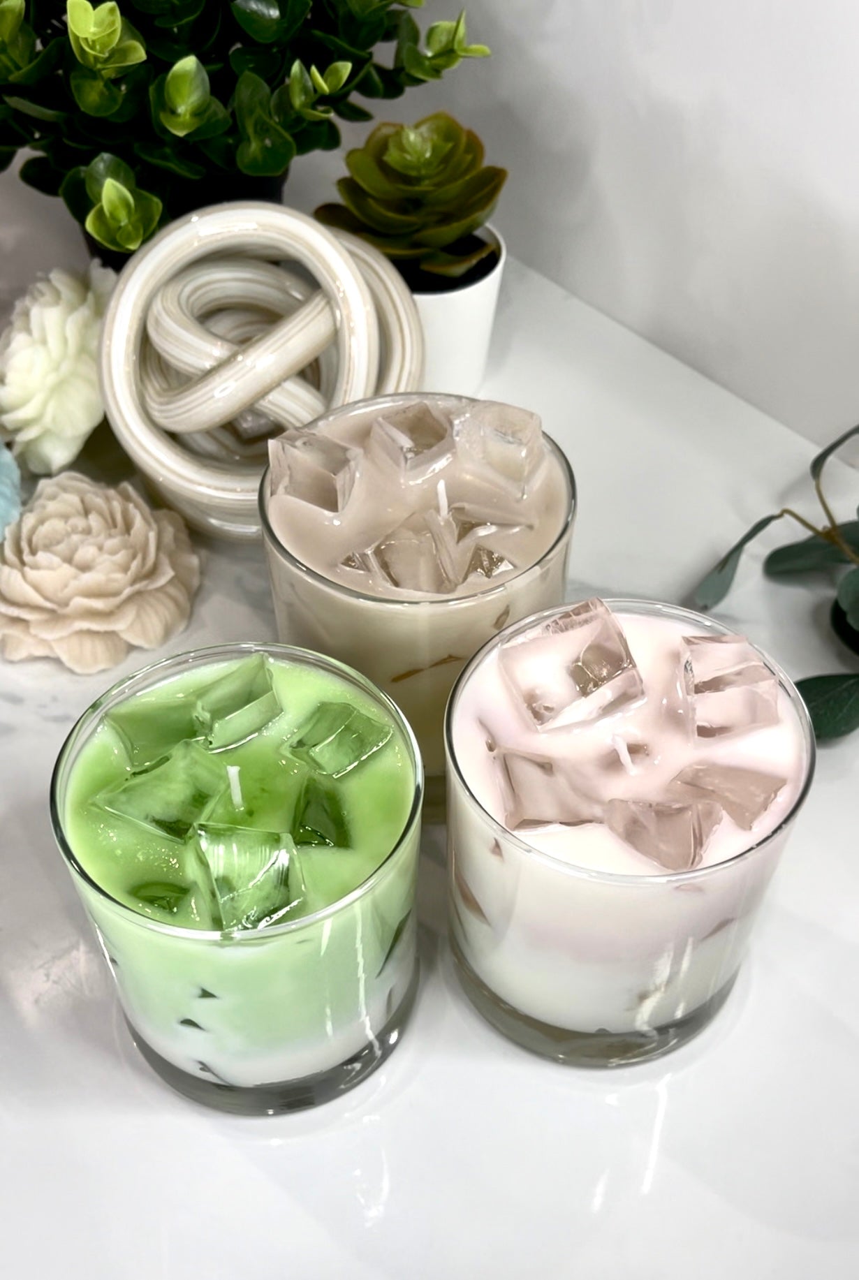 MATCHA ICE LATTE - Chill Flame Candle Studio