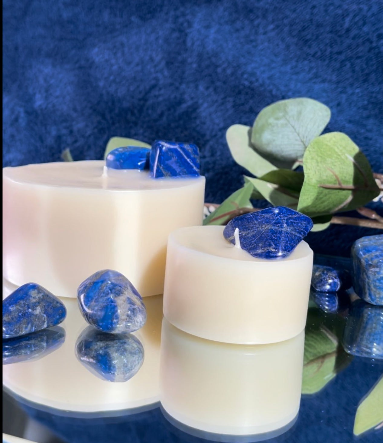 BLUE LAPIS LAZULI | Standard - Chill Flame Candle Studio