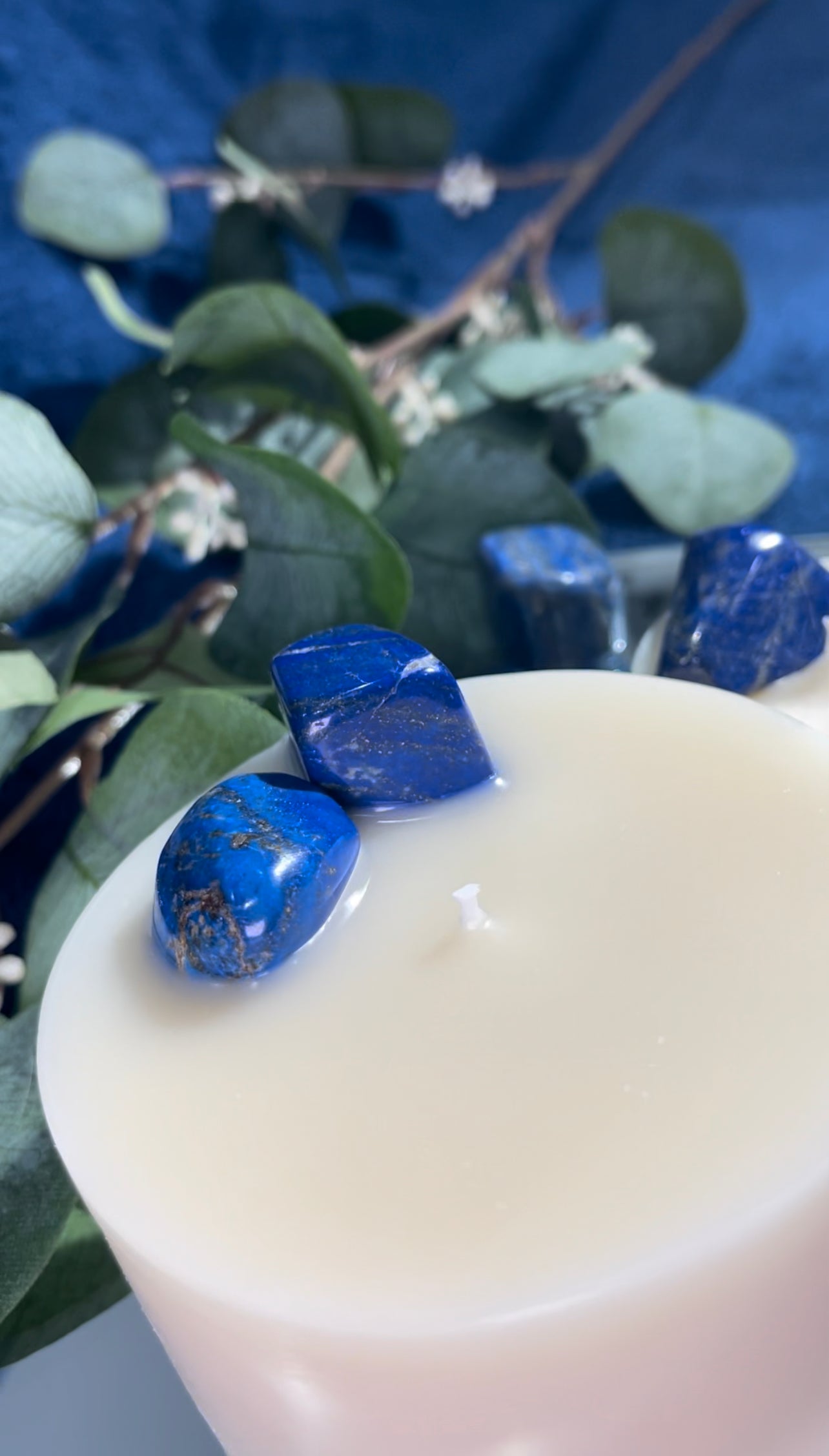 BLUE LAPIS LAZULI | Mini - Chill Flame Candle Studio