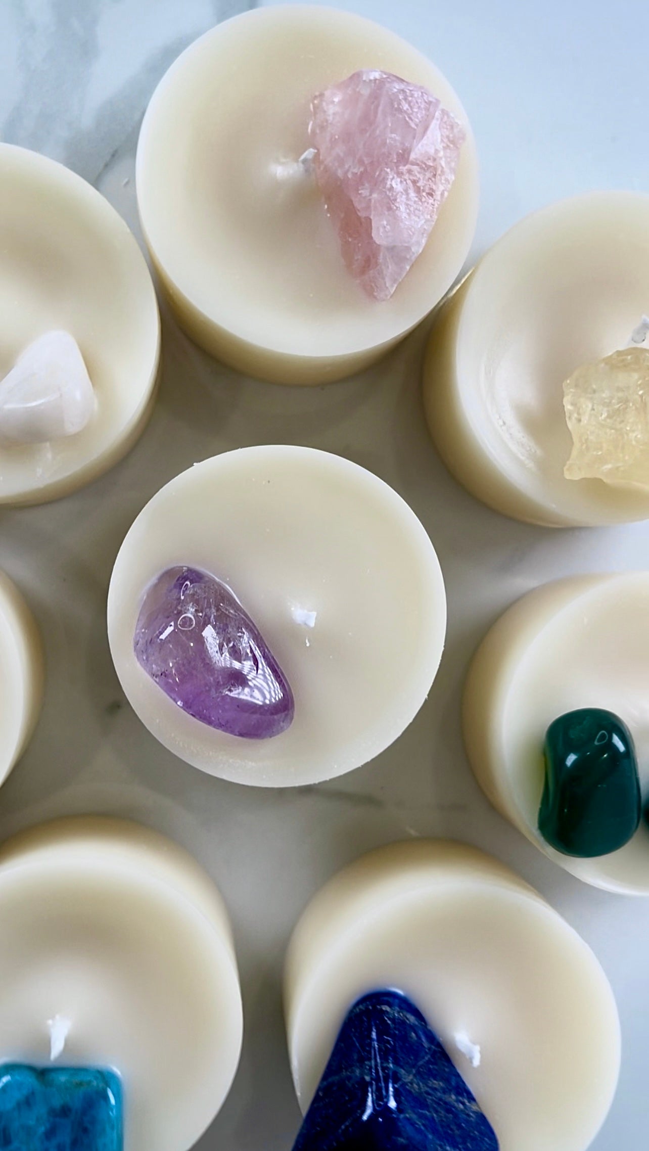 PINK AGATE | Mini - Chill Flame Candle Studio