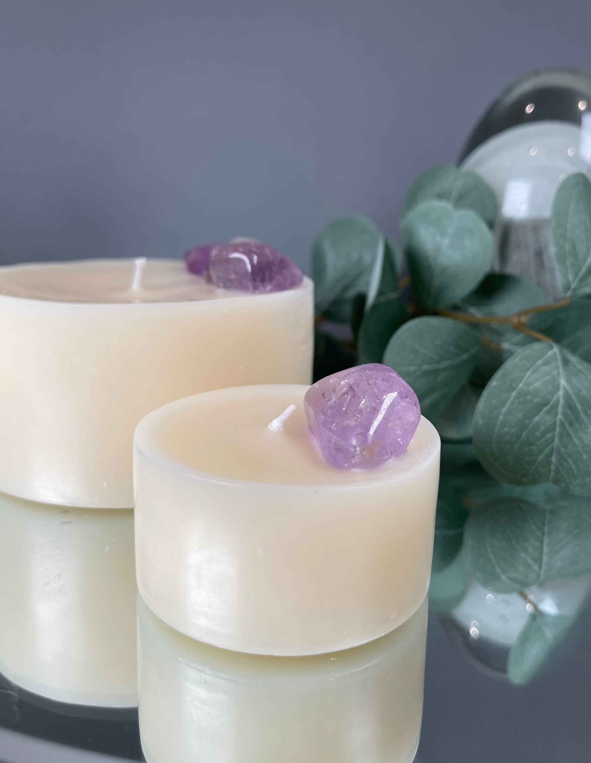 DEEP AMETHYST | Mini - Chill Flame Candle Studio