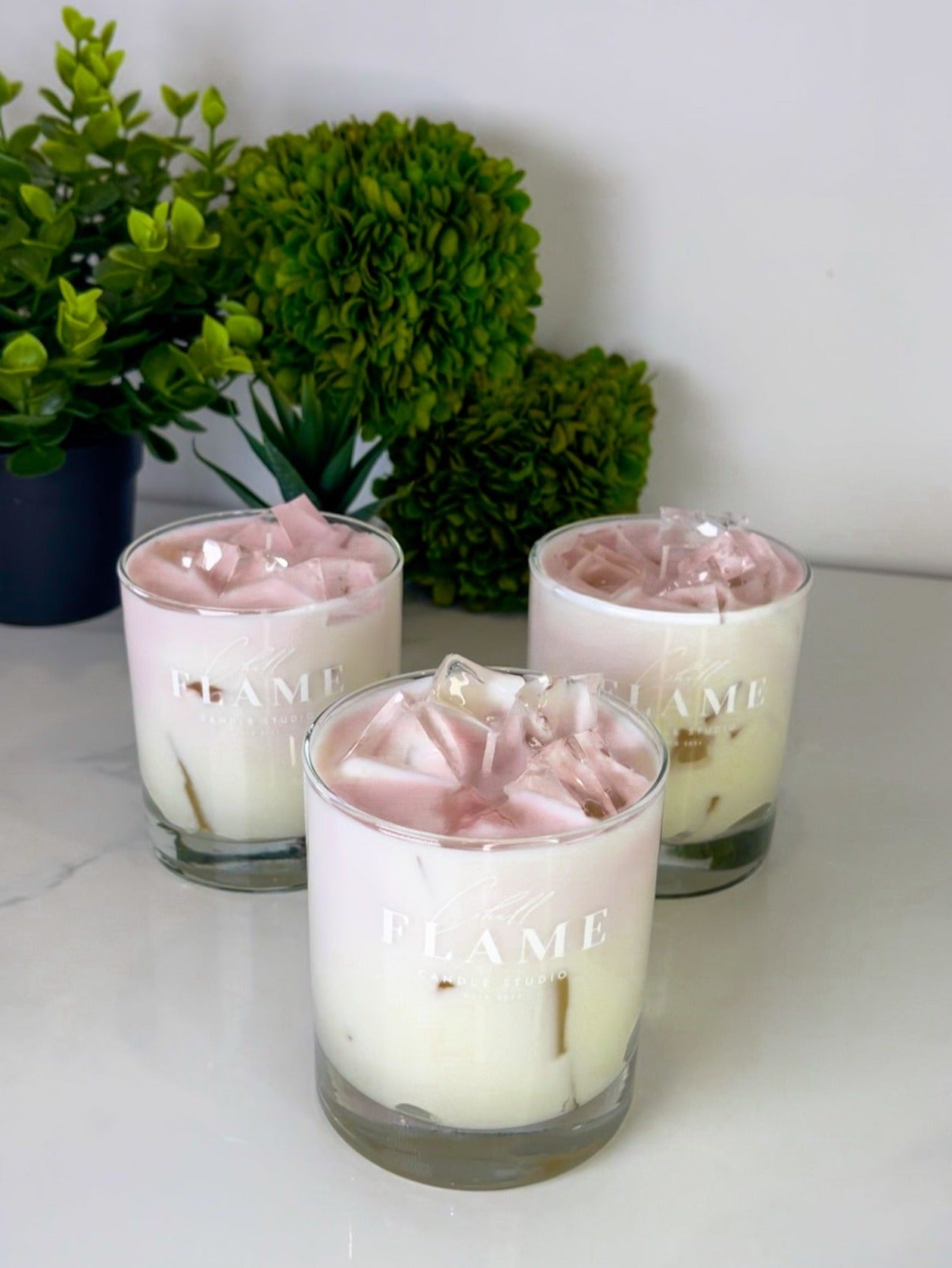 STRAWBERRY ICE LATTE - Chill Flame Candle Studio