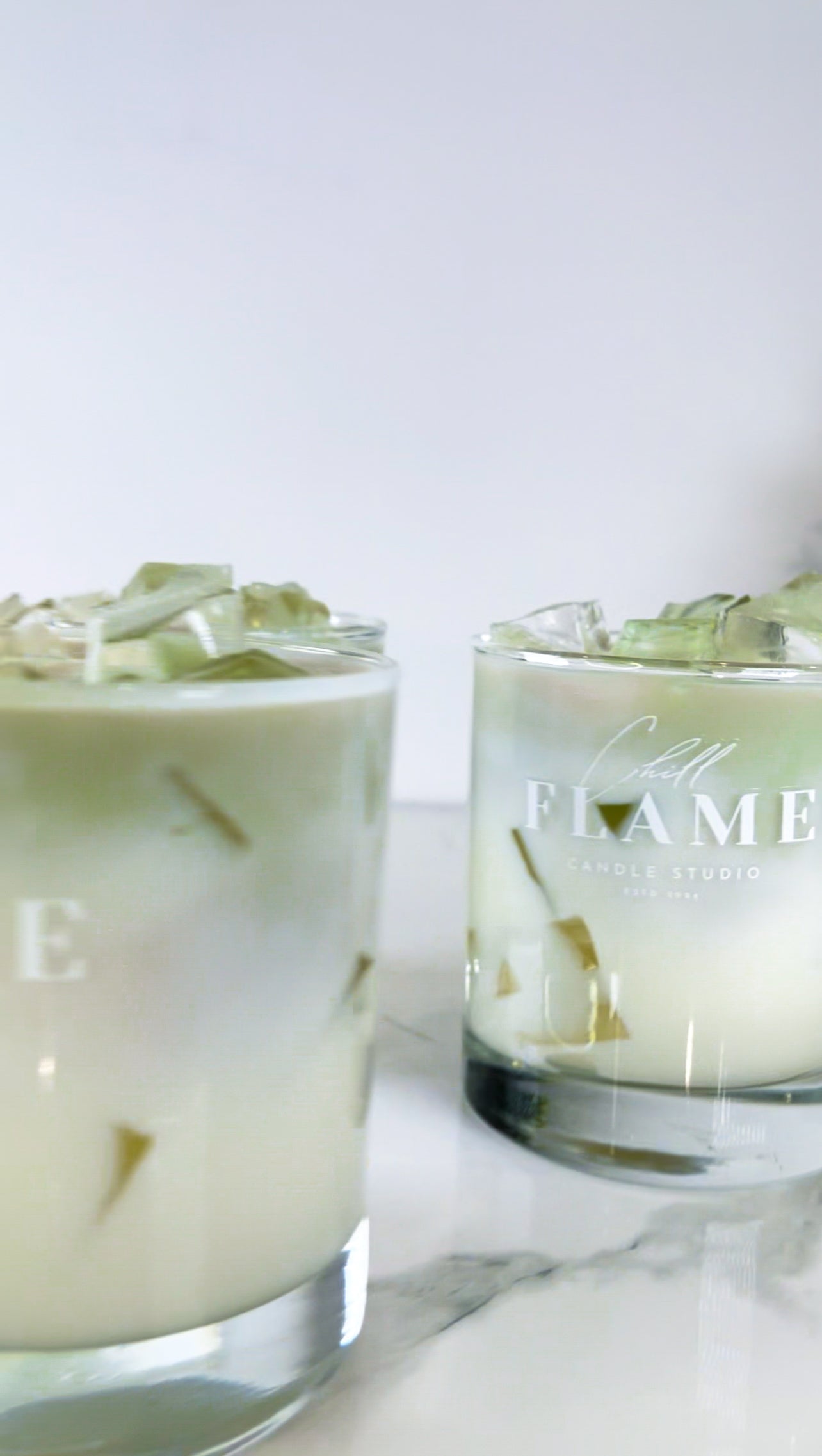 MATCHA ICE LATTE - Chill Flame Candle Studio