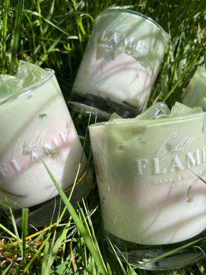 MATCHA ICE LATTE - Chill Flame Candle Studio