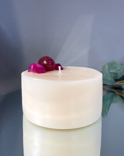 PINK AGATE | Standard - Chill Flame Candle Studio