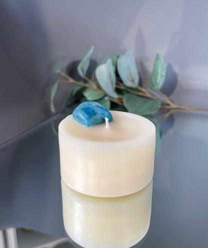 SKY APATITE | Mini - Chill Flame Candle Studio