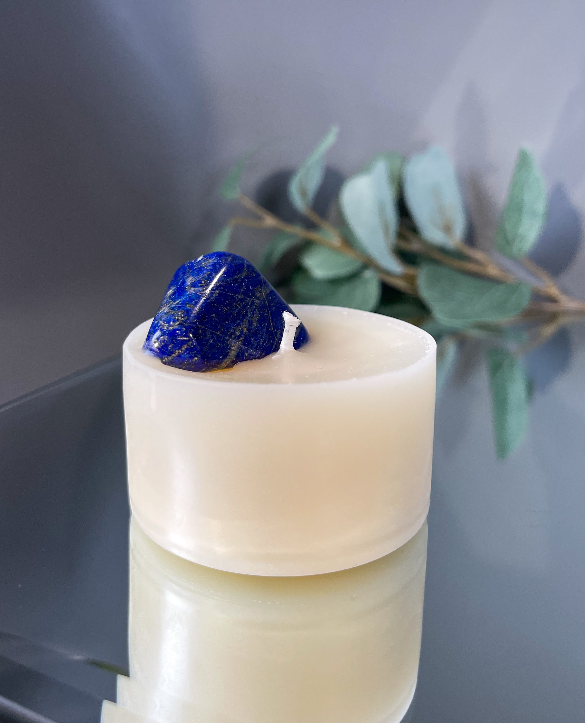 BLUE LAPIS LAZULI | Mini - Chill Flame Candle Studio