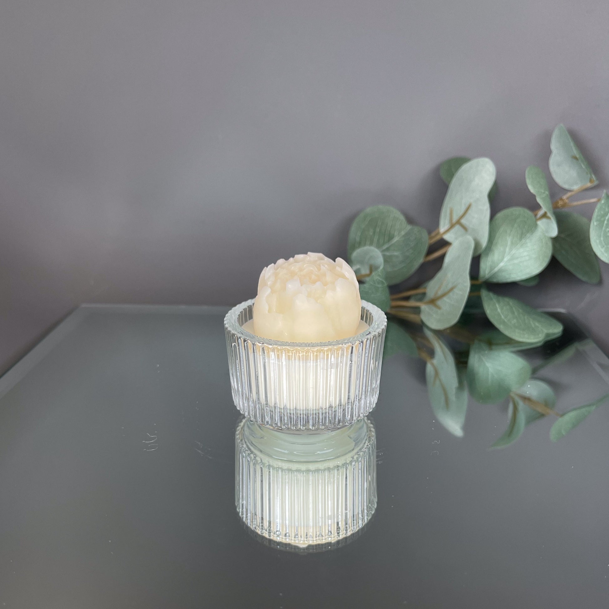 ROSE | Jarred Tealight - Chill Flame Candle Studio