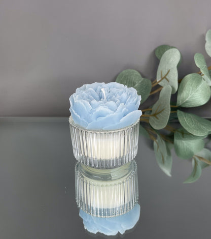 PEONY | Jarred Tealight - Chill Flame Candle Studio