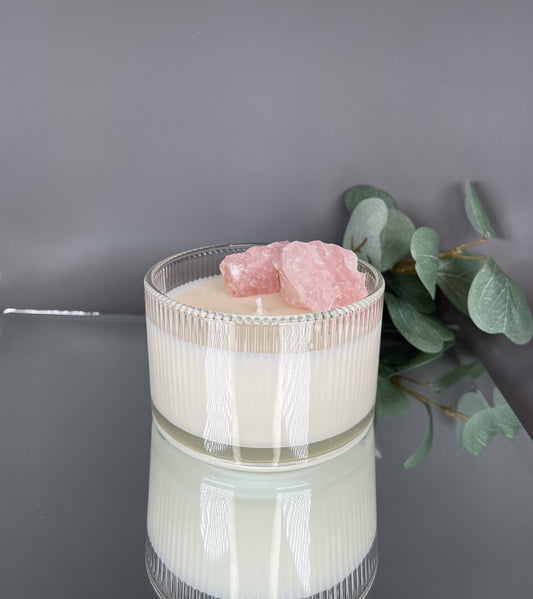 PINK QUARTZ | Jarred Essence - Chill Flame Candle Studio