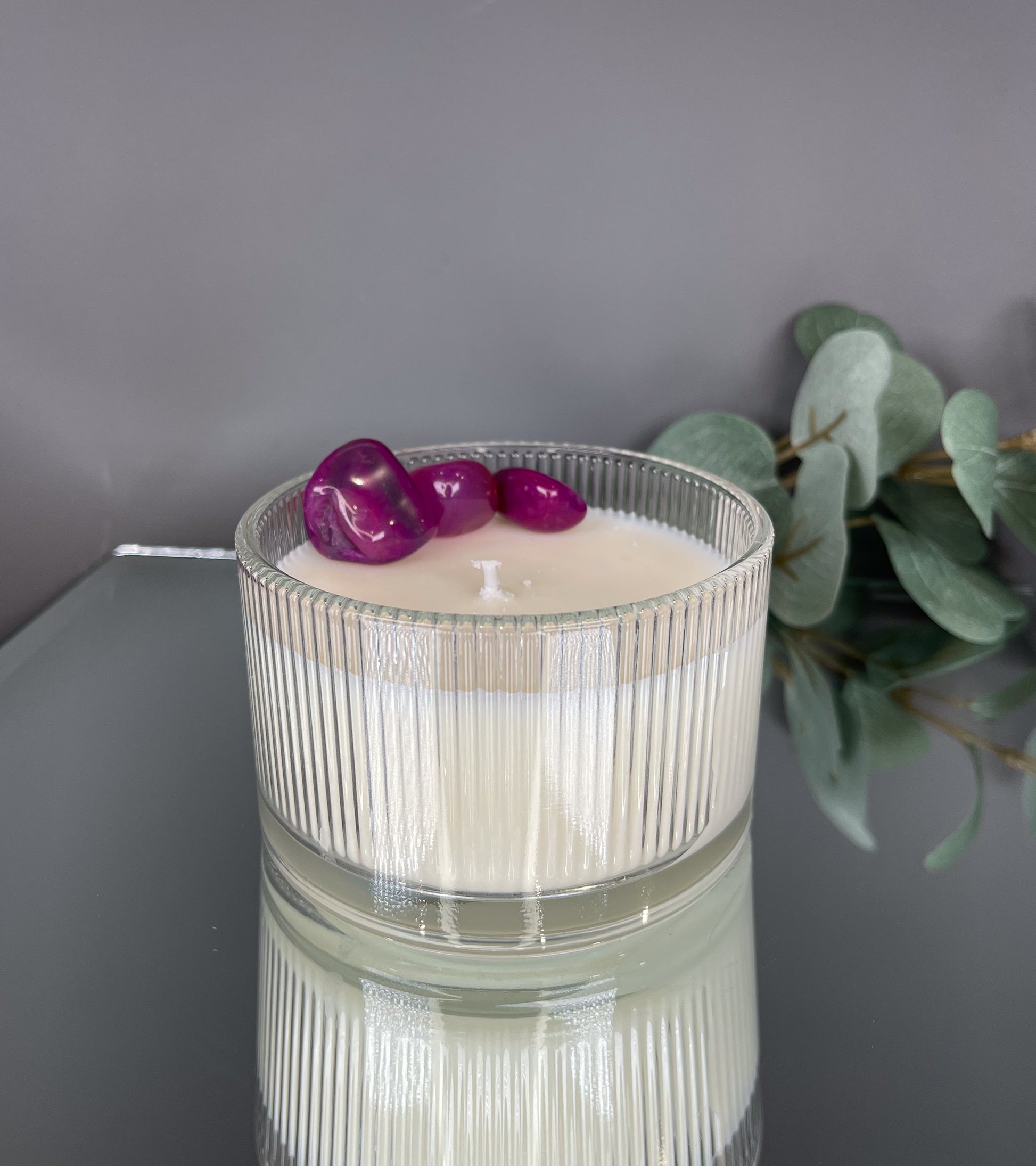 PINK AGATE | Jarred Essence - Chill Flame Candle Studio