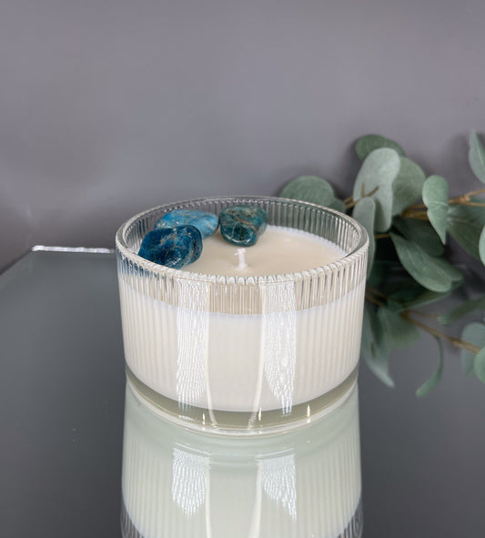 SKY APATITE | Jarred Essence - Chill Flame Candle Studio