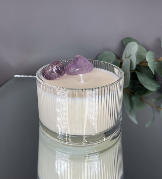 DEEP AMETHYST | Jarred Essence - Chill Flame Candle Studio